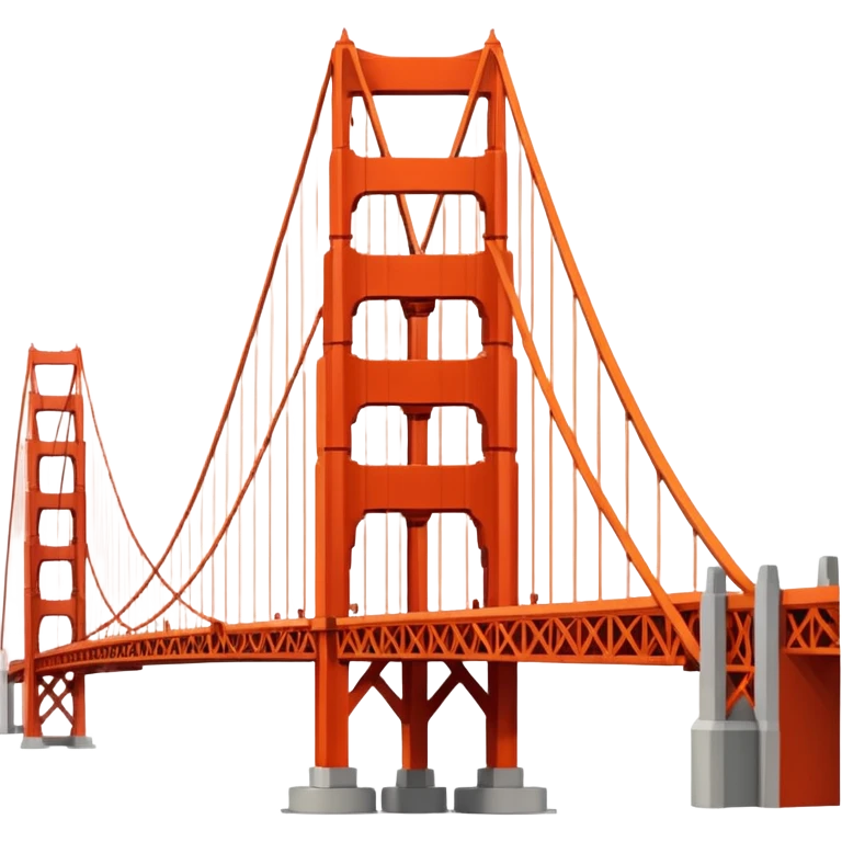 Golden Gate Bridge emoji