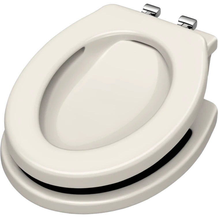 Toilet seat cover  emoji