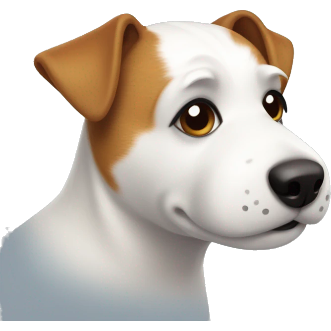 Fat Russell terrier  emoji