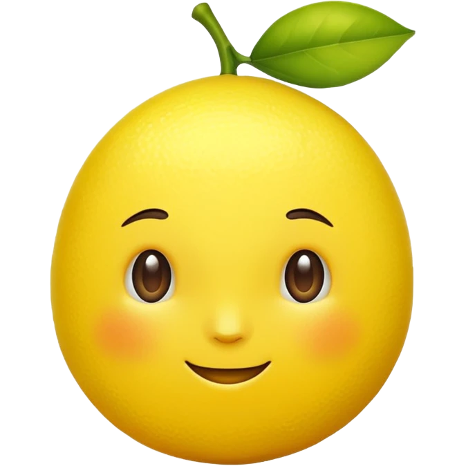 Lemon emoji