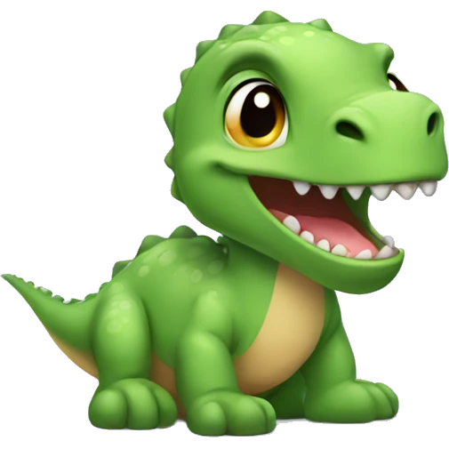 Baby dinosaur  emoji