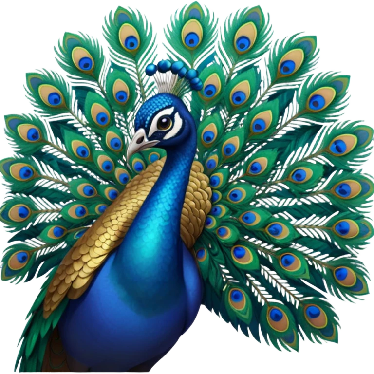 Peacock emoji