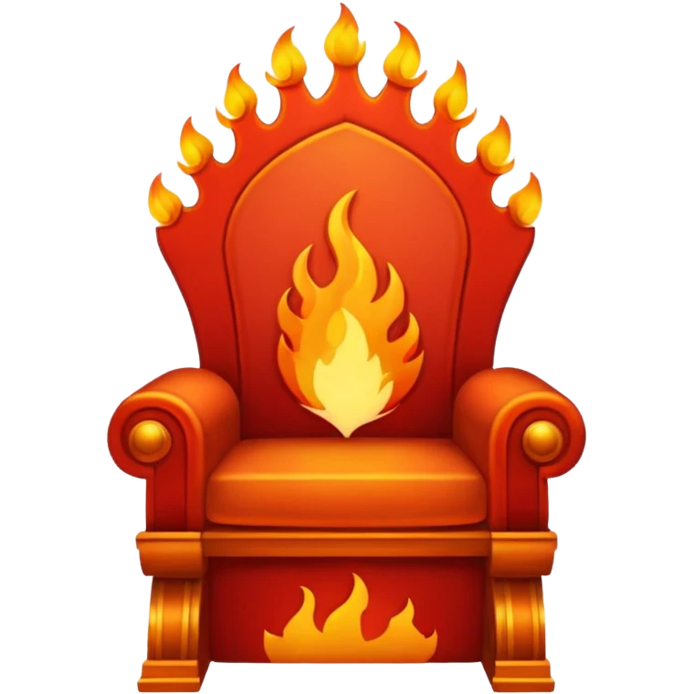 Fire throne emoji