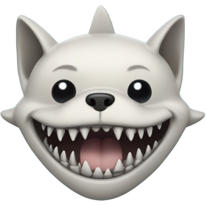 dog shark  emoji