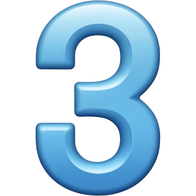 Numbers 9 on a black background emoji