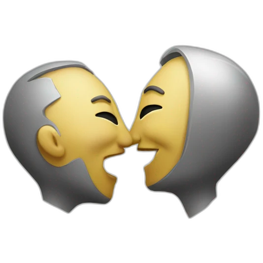Allien kiss emoji