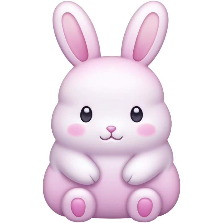 marshmallow peep bunny emoji