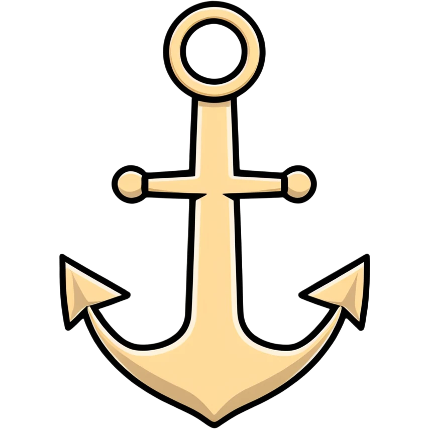 shop anchor with 'Reza' design emoji