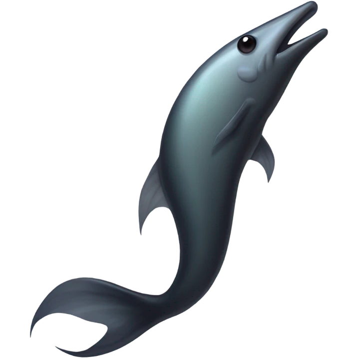 Blackghost knifefish emoji
