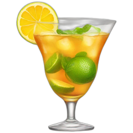 Low cost cocktail emoji