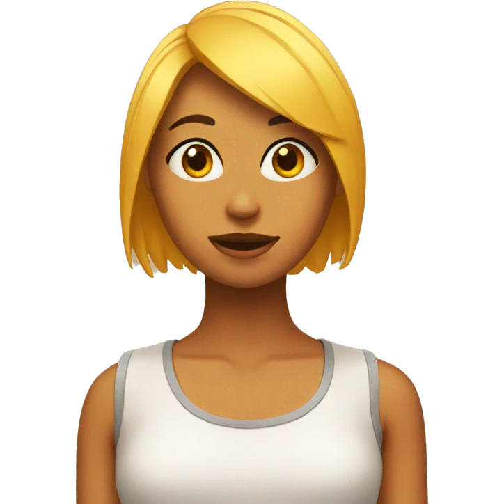 Chica emoji