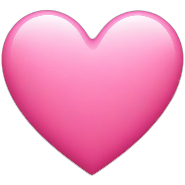 pink heart emoji