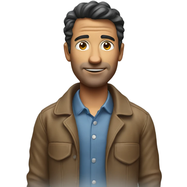 3d realistic full body man emoji