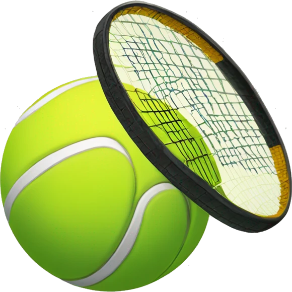Tennis ball old money style  emoji