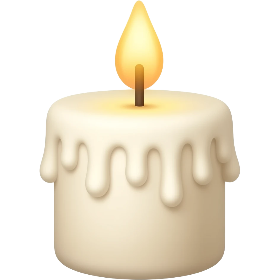 Ceremony candle emoji