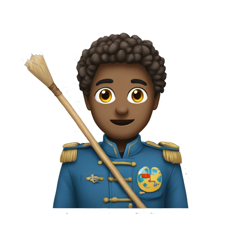 Un castor avec un bâton  emoji
