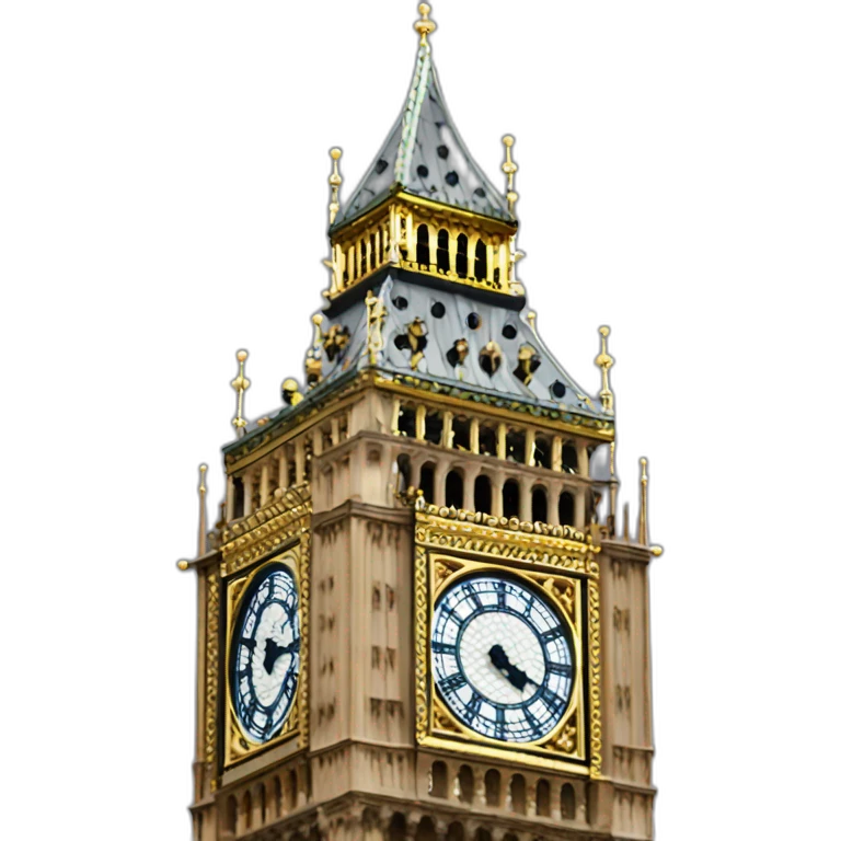 Big ben emoji