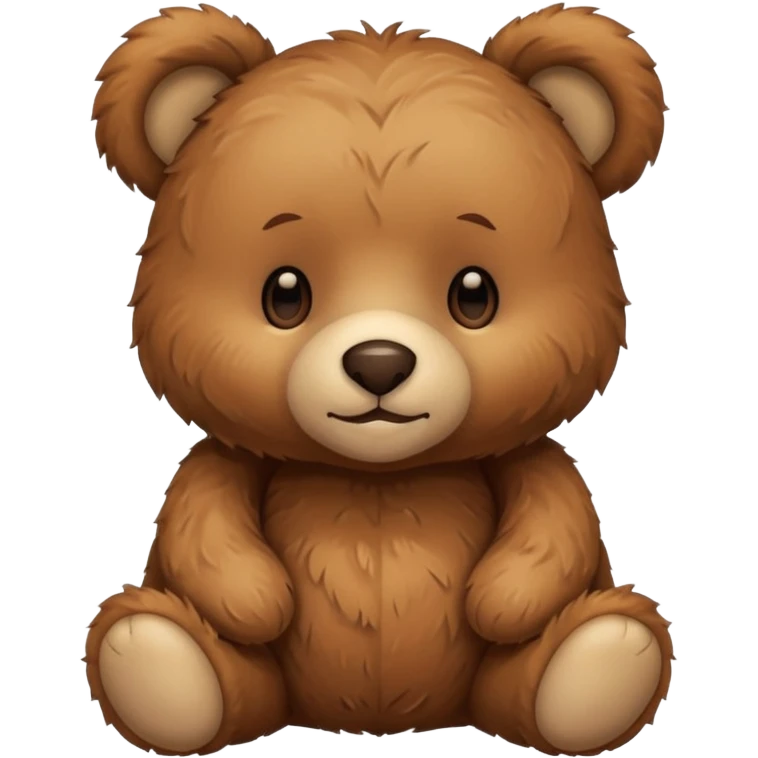 Oso de peluche Adorable emoji