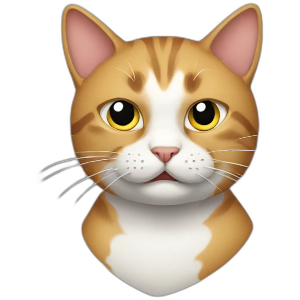 Cat with slasses emoji