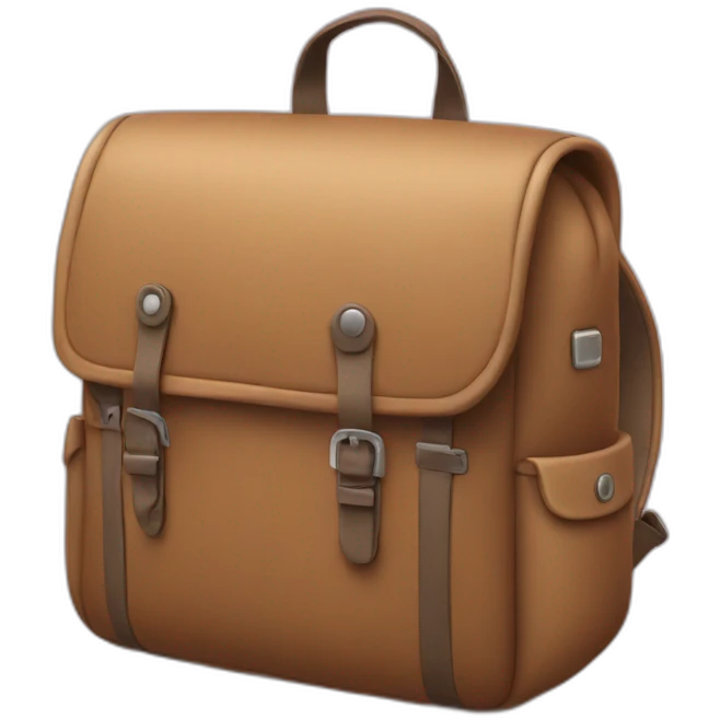 school bag emoji
