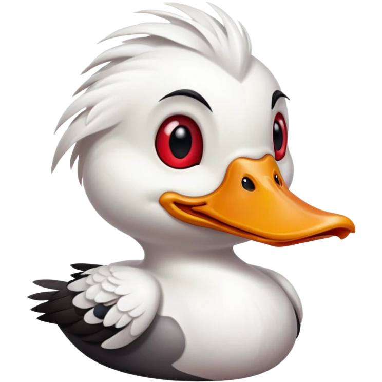 Vampire duck emoji