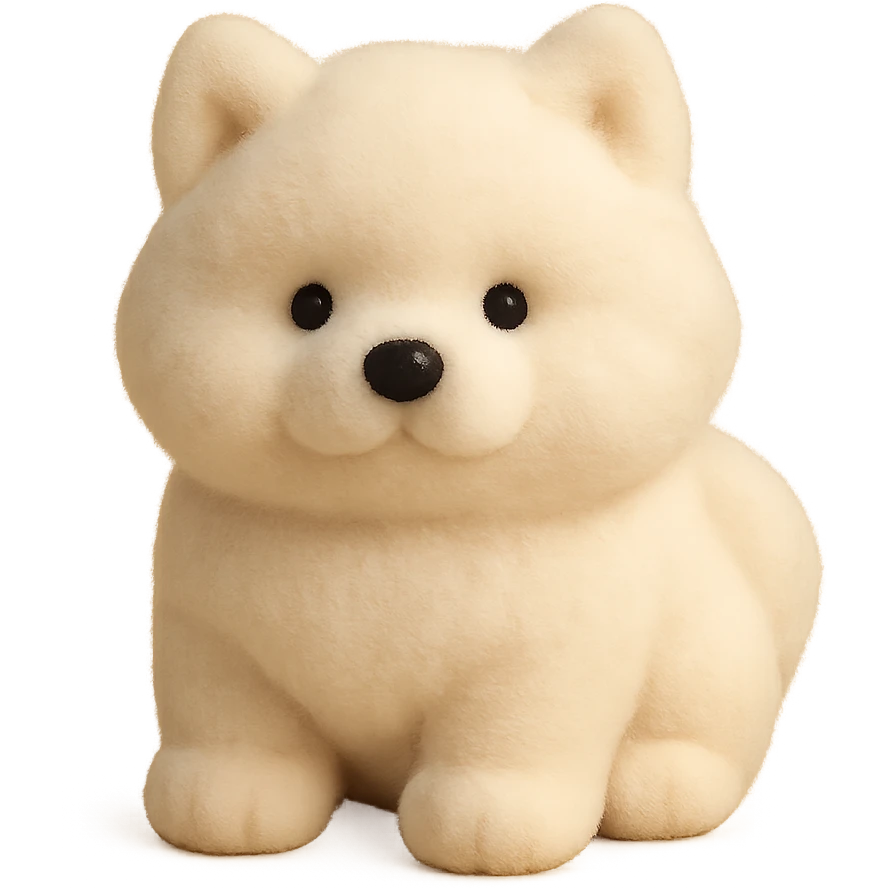 samoyed puppy emoji