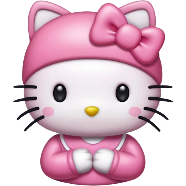 Hello kitty stiker emoji