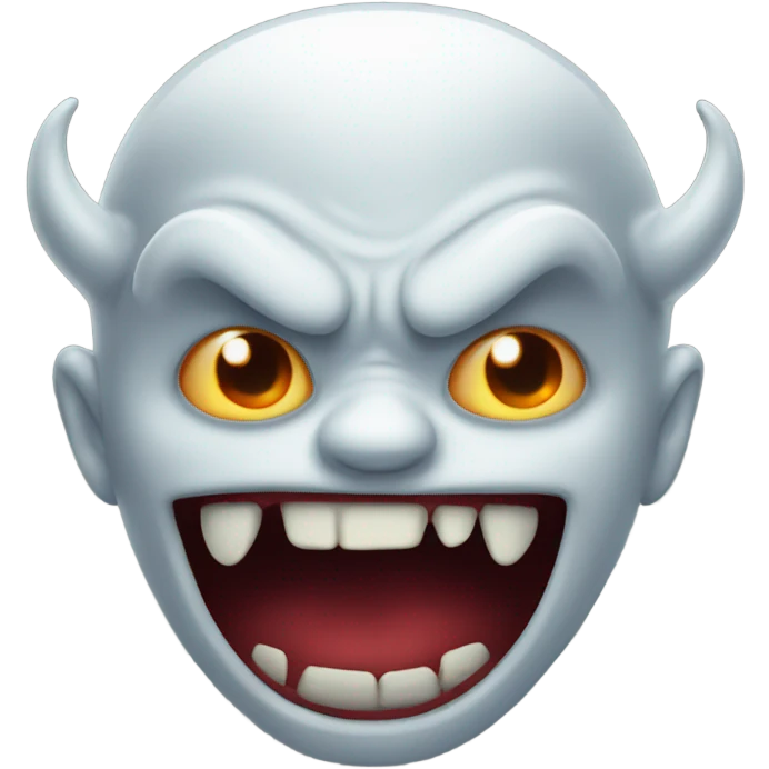 Devil ghost emoji