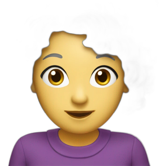 Pomme la chanteuse emoji