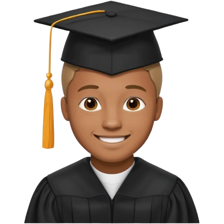 graduated man emoji