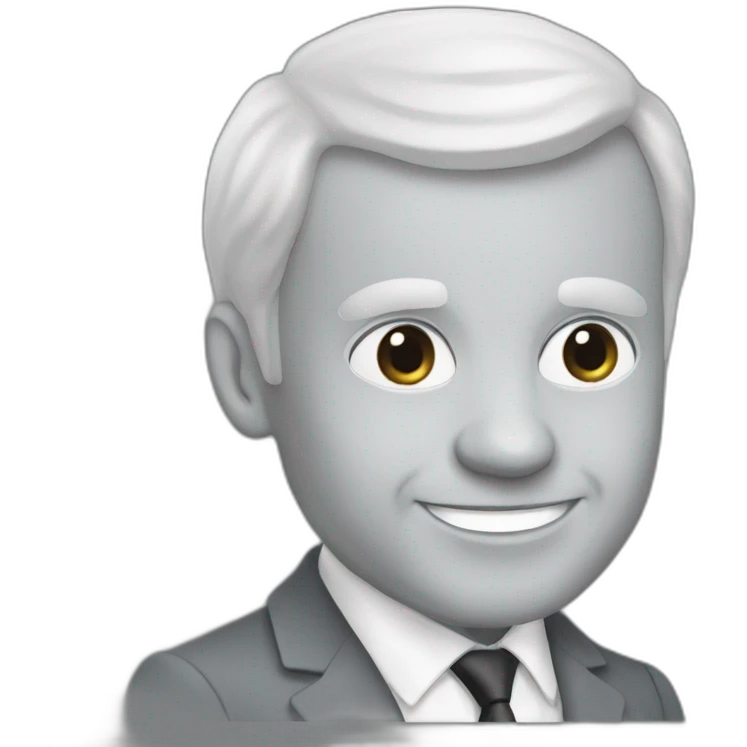Macron én emoji