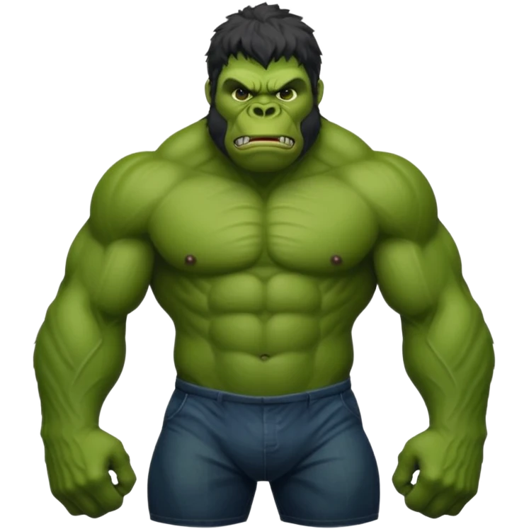 hulk  macaco emoji