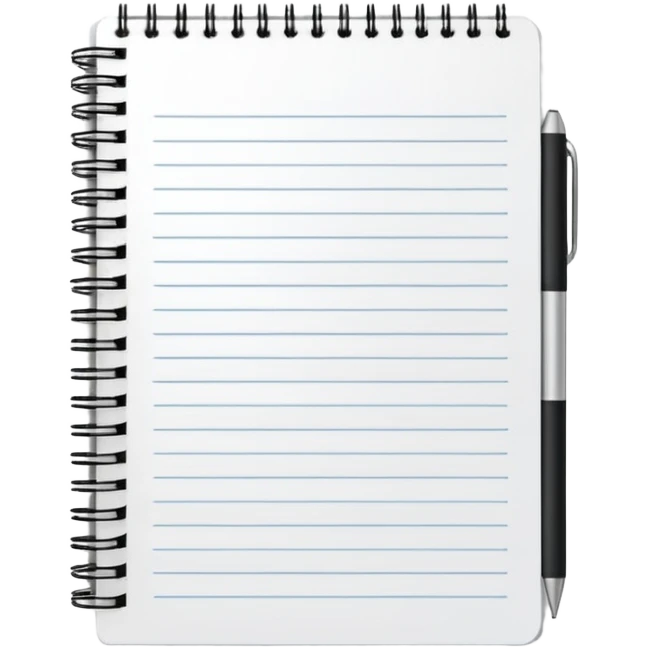 spiral notebook emoji