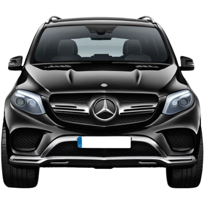black mercedes gle emoji