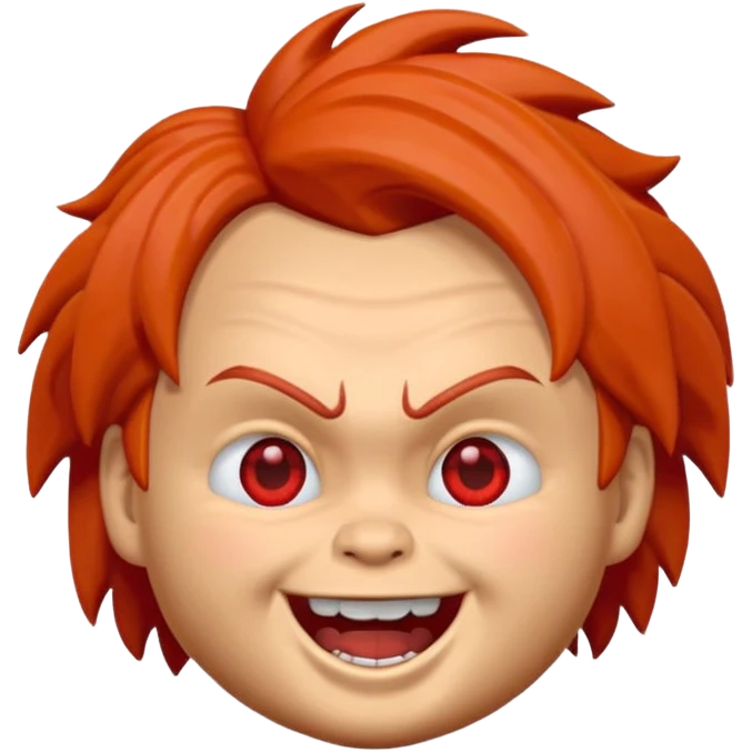 Un emojin de chuky emoji