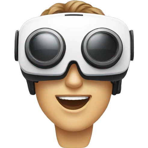 virtual reality glasses emoji