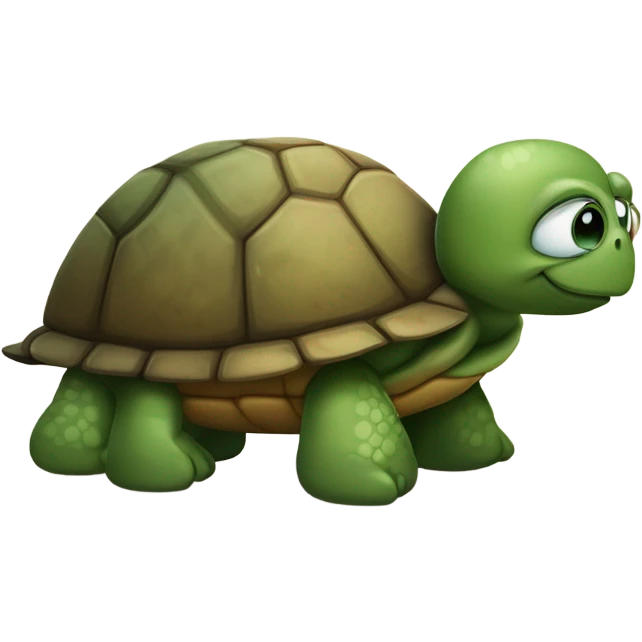Tired turtle emoji