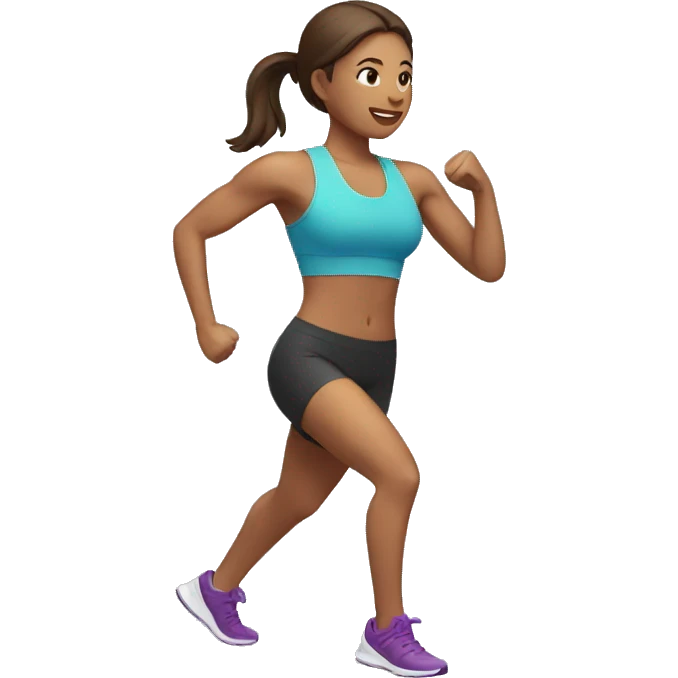 woman working out emoji