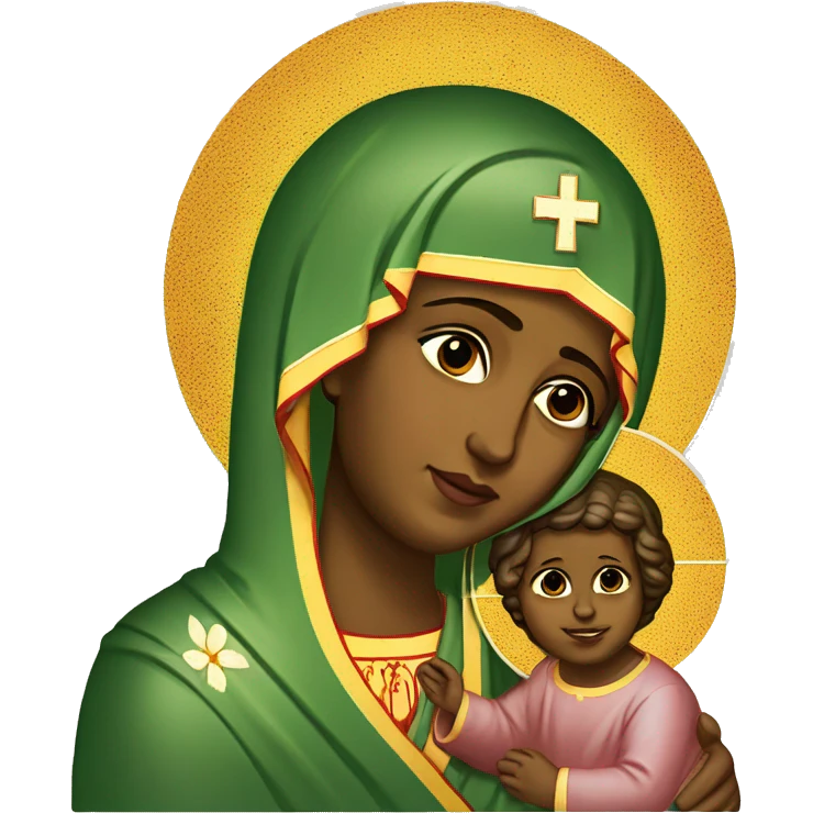 Orthodox Icon Theotokos emoji