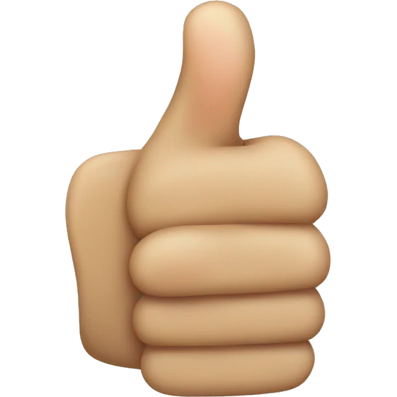Tecak thumb up emoji