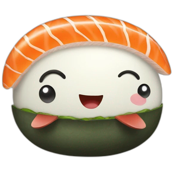 Sushi sur éléphants emoji