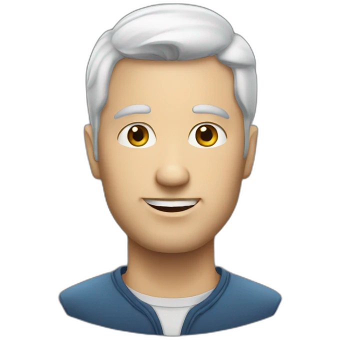 white man avatar emoji
