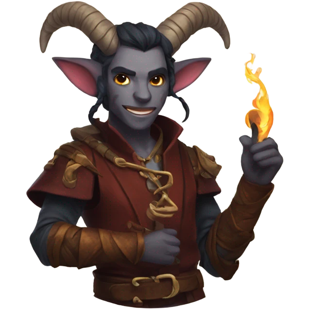 Tiefling bard  emoji
