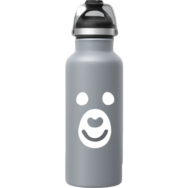 Grey hydroflask emoji