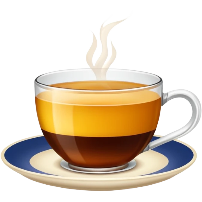 ince belli çay bardağı emojisi yap. Bardakta türk çayı olsun. Bunu canva da kullanıcam. Arka plana uysun lütfen o formatta yap emoji