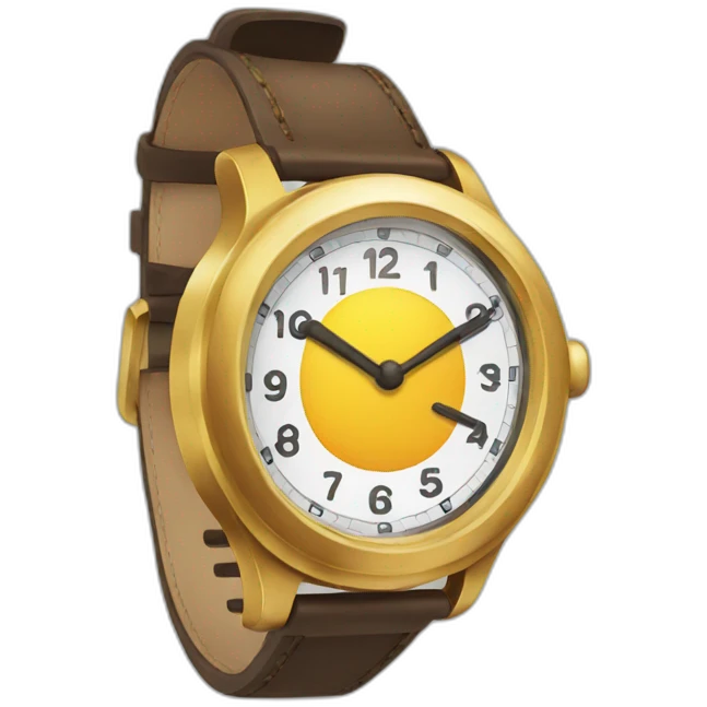 Reloj emoji