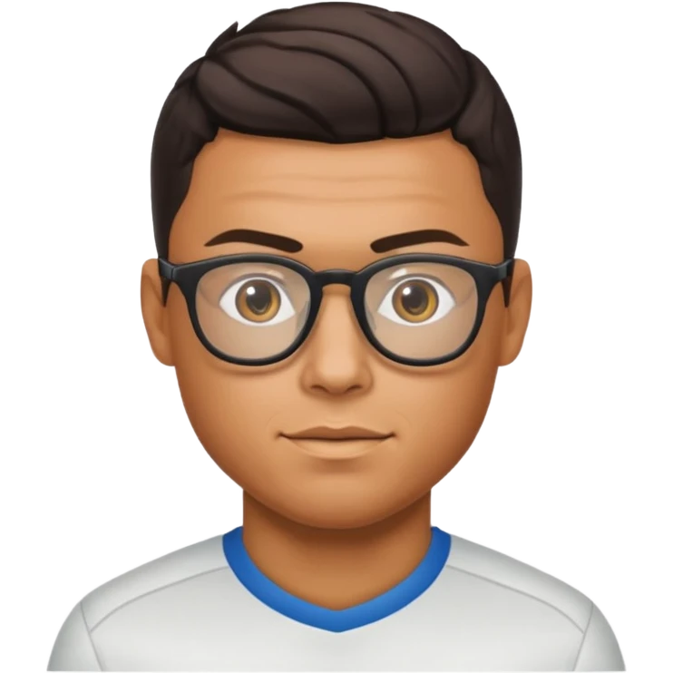 ronaldo with glasses emoji