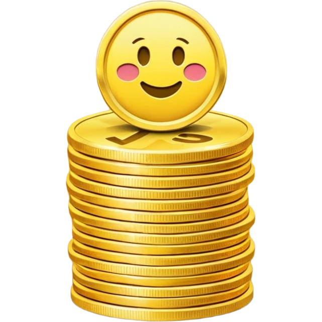 The secret to success emoji that looks like digital currency emoji