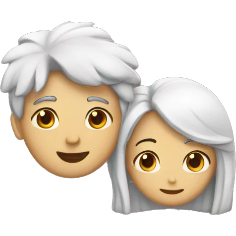 Casal fofo emoji