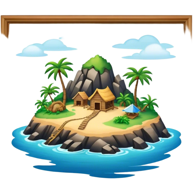 An island where mistakes happen emoji